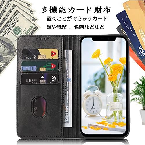 iPhone12 ケース iPhone 12 PRO ケース イフォン12/12 PRO ケース スマホケース 手帳型 携帯カバー レザー 耐衝 |  | 02