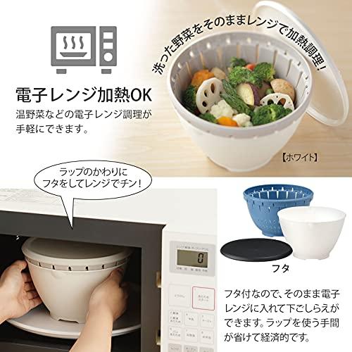 リス ザル ボウル セット ふた付きボールコランダーS レッド 18cm リベラリスタ 電子レンジ対応 日本製 |  | 02