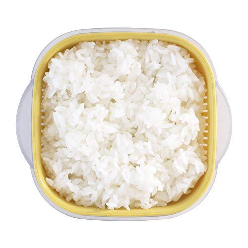 アンドエヌイー(&NE) 冷凍ご飯をふっくら解凍 レフラ recopo ブラック イエロー ブルー 3個セット 1膳分 ご飯 150g 冷凍ごは |  | 01