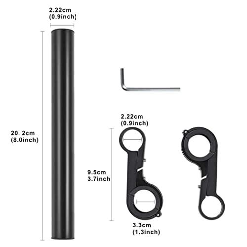 自転車ブラケット ハンドルスペース拡張 自転車 ハンドルバー 延長ブラケット 自転車アクセサリーホルダー エクステンションマウント 取付場所を増 |  | 01