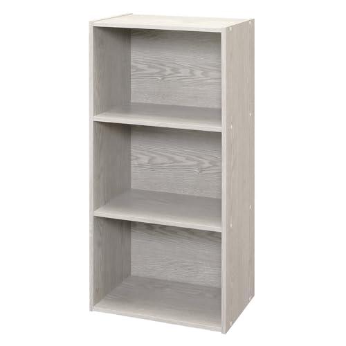アイリスプラザ カラーボックス 3段 本棚 収納 一人暮らし 幅41.5×奥行29×高さ88cm 棚 A4対応 木目調 おしゃれ ヴィンテージホ | 