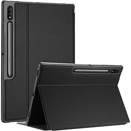 ProCase Galaxy S8 Ultra ウルトラ X900 スタンドケース 14.6インチ 耐衝撃 保護カバー スタンド機能 軽量 手帳 | 