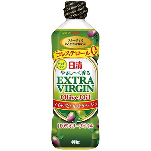日清オイリオ 日清やさし~く香るエキストラバージンオリーブオイルPET 600g | 