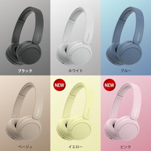 ソニー(SONY) ワイヤレスヘッドホン WH-CH520 ピンク Bluetooth 軽量設計 約147g 専用アプリ対応により好みの音質にカ |  | 02