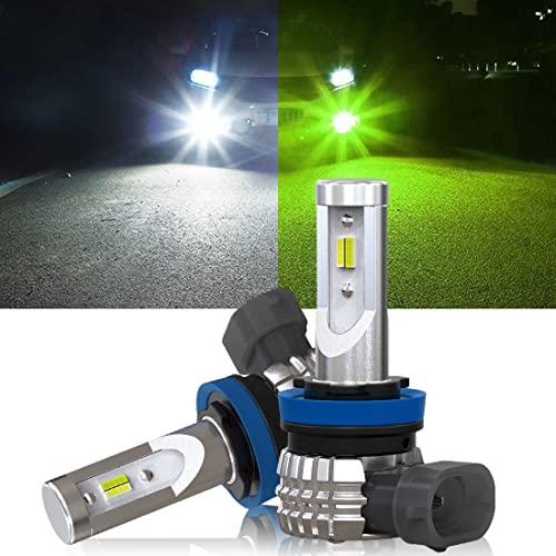 【超爆光モデル】Perrace h8 led フォグ 2色切り替え h11 le 2色メモリー機能つき Perrace h8 led フォグ 2色切り替え h11