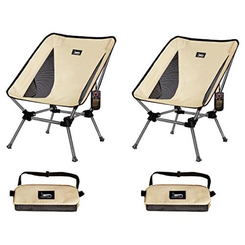 DesertFox アウトドアチェア 2WAY キャンプ 椅子 ローチェア グランドチェア 軽量 独自開発のカップホルダー 耐荷重150kg コ | 