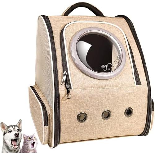 Okiki 最新型 猫 犬 キャリー リュック ペットキャリー リュック バッグ 猫用 小型犬・小動物用 きゃりーバッグ リュック 大容量 宇宙 | 