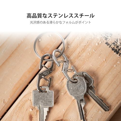 NITEIZE(ナイトアイズ) Zカラビナー#1 ステンレスシルバー 2個入り ZS1-11-2R6 |  | 02