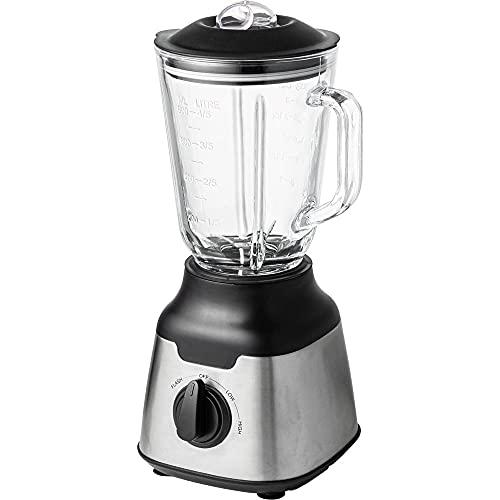 アイリスプラザ(IRIS PLAZA) ミキサー ブレンダー ハイパワー ジューサー 簡単操作 3段階調整 氷対応 4枚刃 スムージー フローズ | 