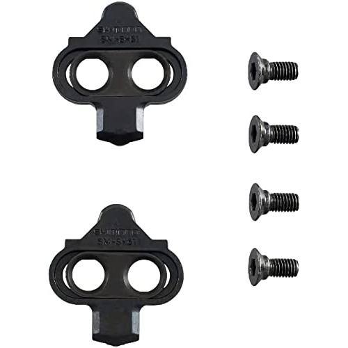 シマノ(SHIMANO) リペアパーツ クリートセット SPD用 SM-SH51 シングルリリース クリートナットなし ISMSH51J ブラッ | 