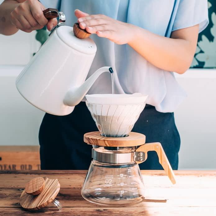 HARIO(ハリオ) コーヒーサーバー600 オリーブウッド 実用容量600ml VCWN-60-OV |  | 02