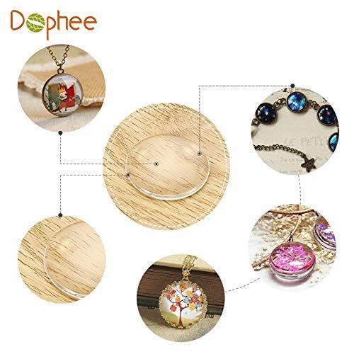 ガラスカボション 40mm クリアガラス 半球 円形 ラウンドビーズ ペースター DIY 工芸品 ハンドメイド ジュエリー用 透明ドーム 拡大レ |  | 01