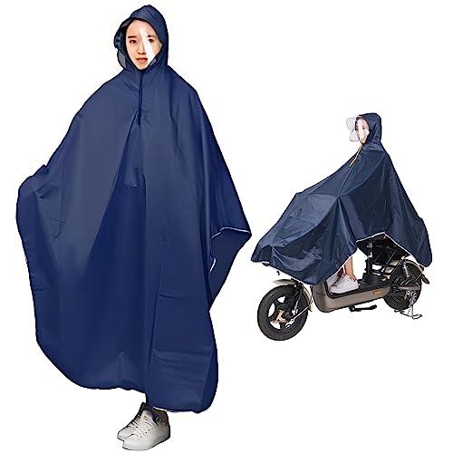 [Formemory] レインポンチョ カッパ 自転車用 ポンチョ バイク用 レインコート レディース メンズ 雨合羽 雨具 リュック対応 収納 | 