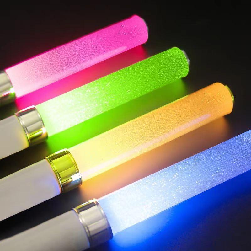 2本 LED ペンライト コンサート 電池式15色 カラーチェンジライブ 推し