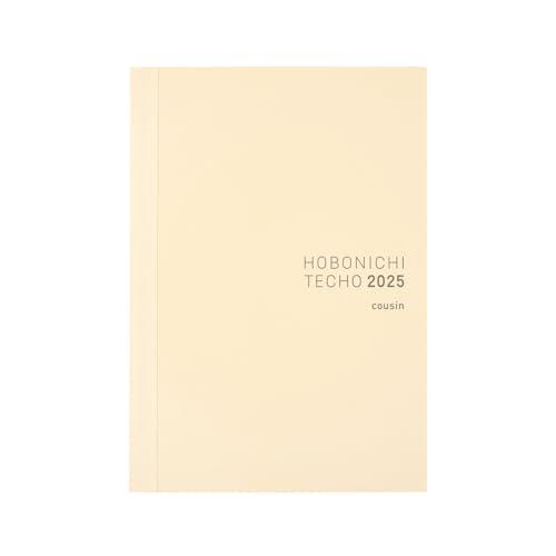 ほぼ日手帳 2025 手帳本体 カズン(A5)サイズ[A5/1日1ページ/1月/月曜はじまり] | 