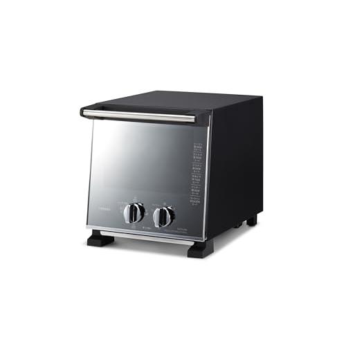 ツインバード オーブントースター 2枚焼き 横幅21cm 960W 4段階切替