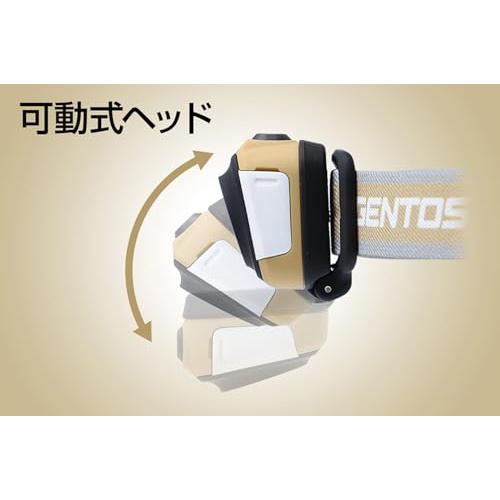 GENTOS(ジェントス) LED ヘッドライト USB充電式 明るさ360ルーメン/実用点灯2時間/防滴 専用充電池使用 CPシリーズ CP- |  | 02