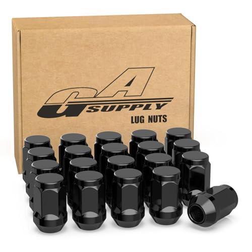 GAsupply ホイールナット M12 x P1.5 テーパー座60° 長さ35mm スチール製 ラグナット 19HEX マツダ・ダイハツ・三 | 