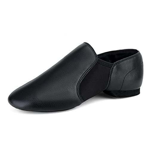 ジャズシューズ ダンスシューズ ジャズダンスシューズ ジャズシューズ子供 ジャズシューズキッズ レディース フィット感 サイドゴム スリッポン | 