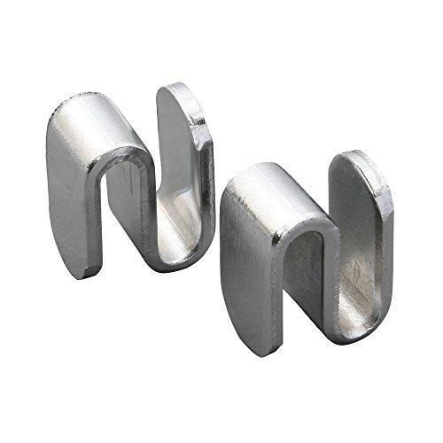 ドウシシャ ルミナスラック スチールラック 棚板連結パーツ 連結金具 コネクター 2個セット ポール径19mm 補強パーツ IHT-CN2P 業 | 