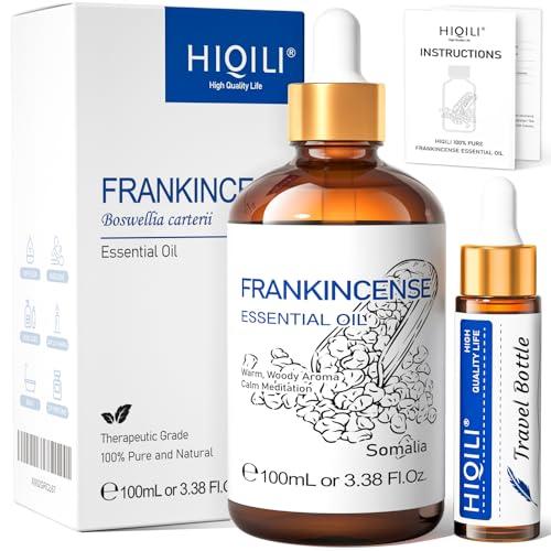HIQILI フランキンセンス精油 100ml 天然100% エッセンシャルオイル