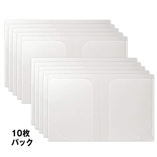 プラス クリアホルダー A3・2つ折り 10枚 FL-181HO 88-147 |  | 02