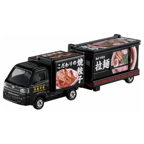 タカラトミー トミカ ロングタイプトミカ No.142 スバル サンバー キッチントレーラー ミニカー おもちゃ 3歳以上 | 