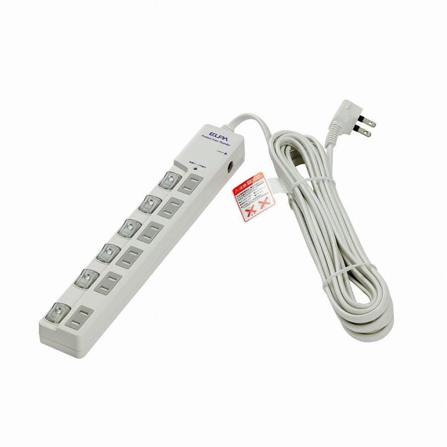 まとめ買い ELPA ＬＥＤスイッチ付タップウエブレーカー付 WLS-LU6500RMB 〔×3〕