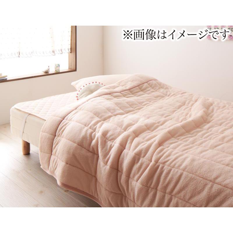 色から選べる コットンタオルのケット パッド ナチュラルベージュ キルトケットのみ シングル 楽天