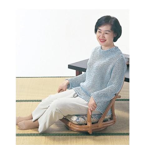 ラタン クッションリバーシブル回転座椅子 ハニー im18HN ラタン