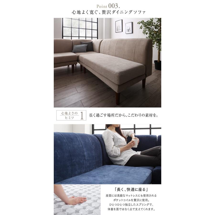 伸長式 こたつソファダイニングシリーズ 〔エッシャー〕 4点セット(テーブル+2Pソファ+1Pソファ+コーナー) 〔ソファ色〕ベージュ 【レックス】