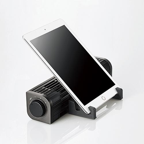 【まとめ5個】エレコム USB扇風機 縦/横2way FAN-U177BK ELECOM（エレコム） USB扇風機 縦置き/横置き/ PC&タブレット冷却台 3