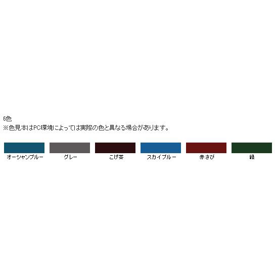 まとめ買い　アサヒペン　水性シリコンアクリルトタン用　緑　3L　〔3缶セット〕