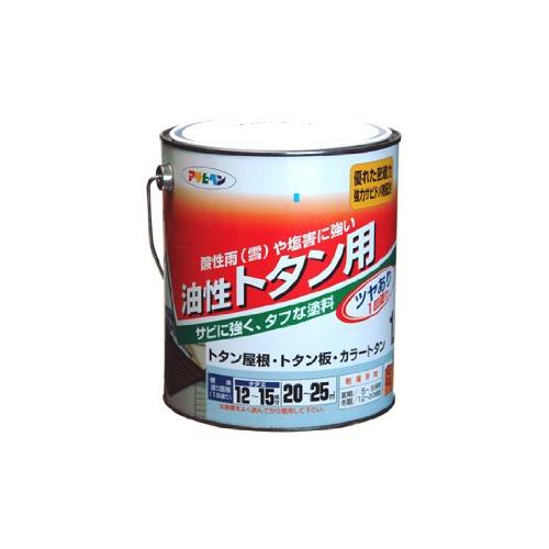 アサヒペン 油性トタン用 1.8L ネズミ色 スプレー塗料