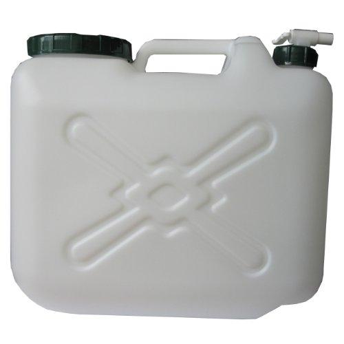 日本製 Japan 北陸土井工業 水缶 MDタンク20L コック付 〔まとめ買い24個セット〕