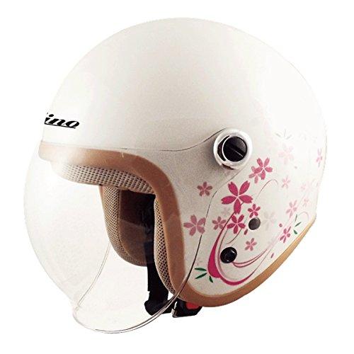 Tnk工業 スピードピット ジェット型ヘルメット Gs 6 サクラホワイト サイズ Lady S Free 57 58cm未満 0 女性 が喜ぶ