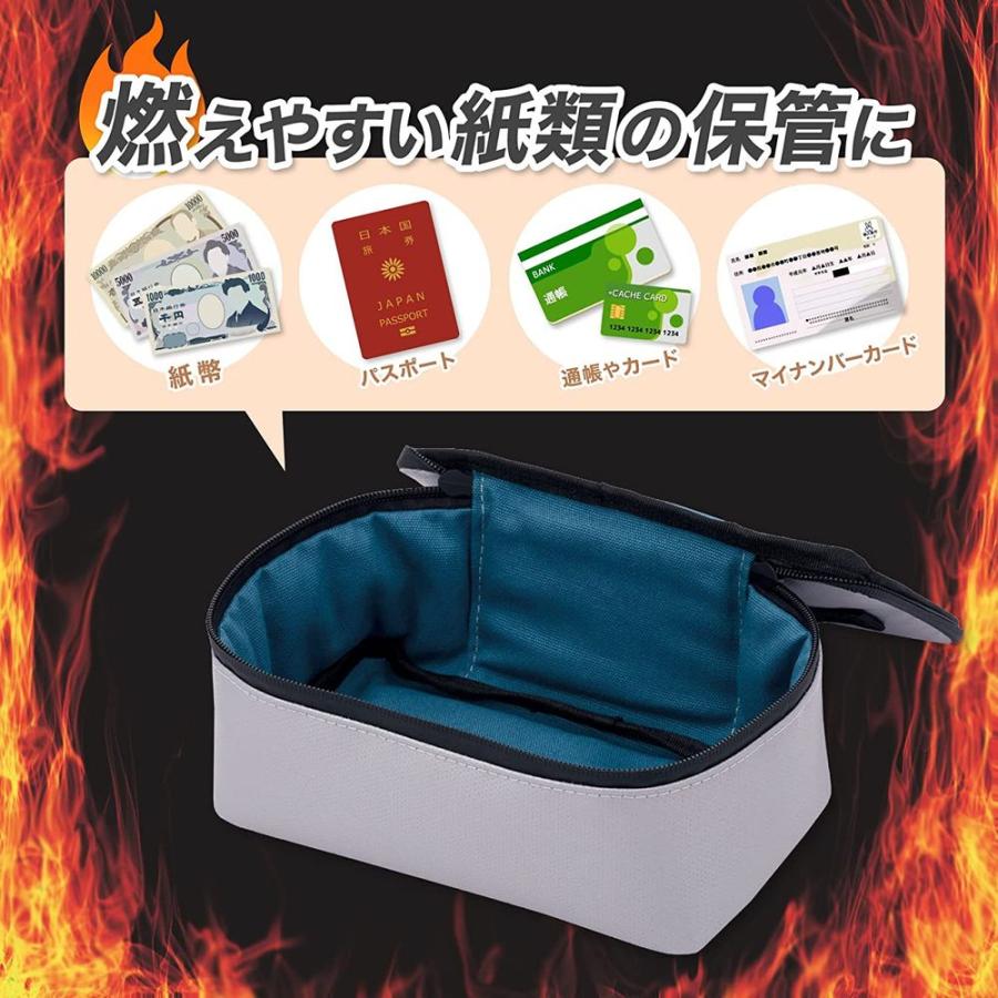 まとめ買い)アスカ 安心保管袋 防炎タイプ A6サイズ ポーチ まとめ買い)アスカ 安心保管袋 防炎タイプ A6サイズ ポーチ