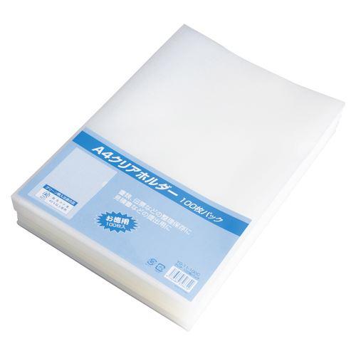 （まとめ買い）山口工業 クリアホルダー YG-11-100C 00052840 〔×3〕