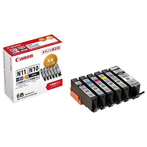 キヤノン インクタンク 6色マルチパック（大容量） XKI-N11XL+N10XL/6MP