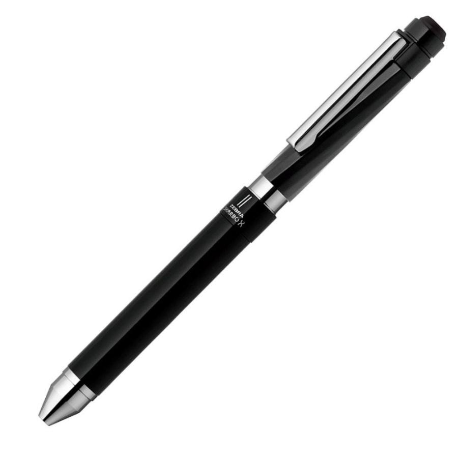 （まとめ）ゼブラ 多機能ペン シャーボX SC5 ブラック SB19-BK 〔まとめ買い3本セット〕