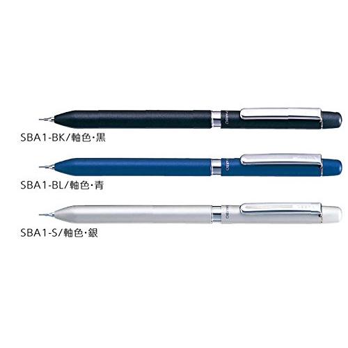 ZEBRA（ゼブラ） （まとめ）ゼブラ 多機能ペン 手帳用シャーボ 銀 SBA1