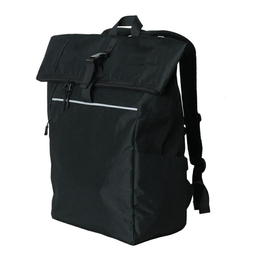 （まとめ買い）ナカバヤシ 防災対応PCバッグ キャリングバックパック 16L ブラック CB-B01BK 〔3個セット〕