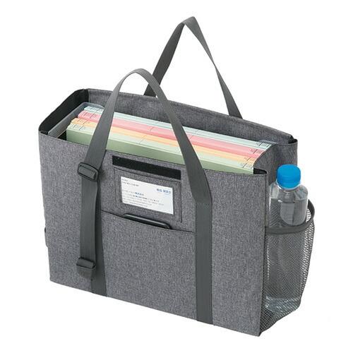 ナカバヤシ オリパクト オフィスキャリングトート 社内バッグ グレー