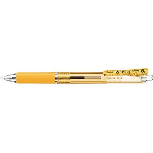 ぺんてる（Pentel） （まとめ）ぺんてる フィール 単色ボールペン 0.5