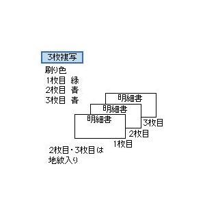 （まとめ買い）ヒサゴ　ドットプリンタ帳票　給与明細書　3枚複写　GB846C　250セット入　密封式　〔×3〕