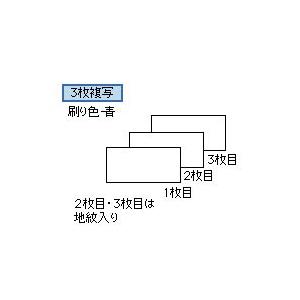 ヒサゴ ドットプリンタ帳票 給与封筒 3枚複写 1000セット入 SB911の画像