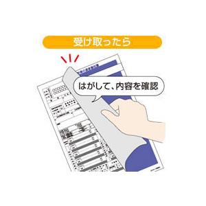 ヒサゴ マルチプリンタ帳票 A4 裏地紋 密封式 源泉徴収票用 100シート入 BP2069Tの画像