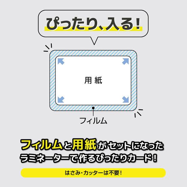 （まとめ買い）ヒサゴ CPリーフ ラミPOP 診察券 A4 8面 3シート入 CPLP011 〔×3〕｜kireshop｜05