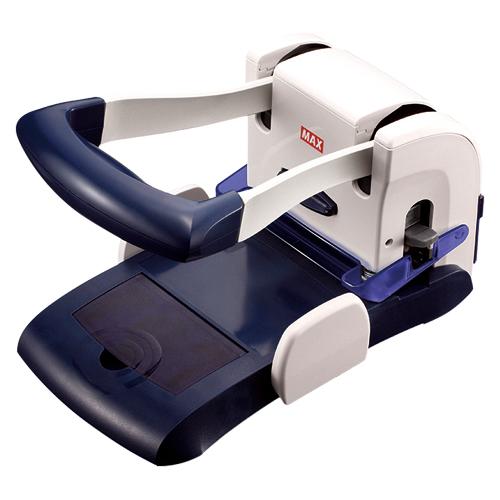 （まとめ買い）マックス 軽あけ強力パンチ 本体 DP-120 〔2台セット〕
