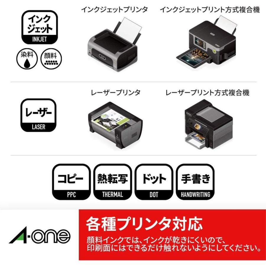 エーワン 出品者向け配送ラベル FBA対応 きれいにはがせるタイプ　マット紙 ホワイト A4 40面 300シート 80332｜kireshop｜08